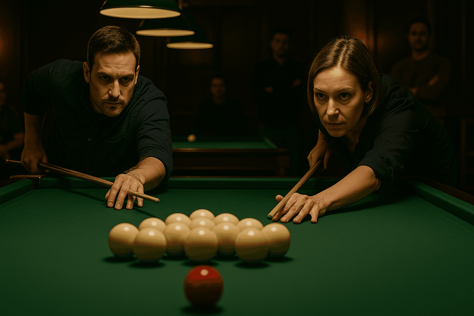 Игра в русский бильярд 'Колхоз'